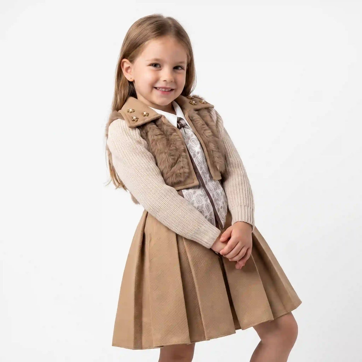 Arctic Charm Dress & Bolero Set