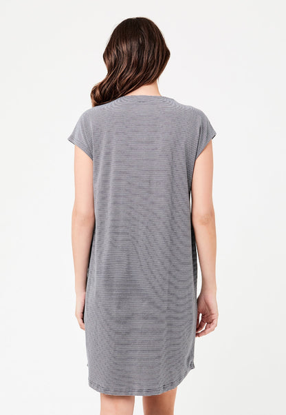 Blake Organic Short-Sleeve Maternity Nursing Nightgown