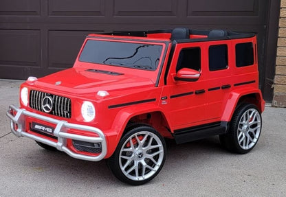 2026 24V Mercedes Benz AMG G63 G Wagon DELUXE 2 Seater Kids Ride On Car With Remote Control