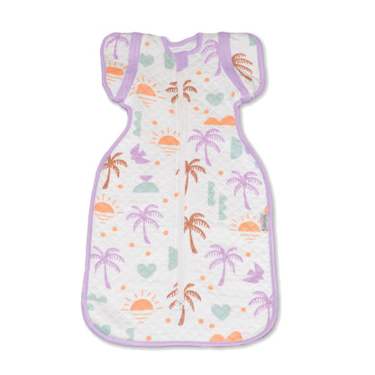 Bamboo Newborn Cocoon Sack 1 TOG (Boho Surf Print)