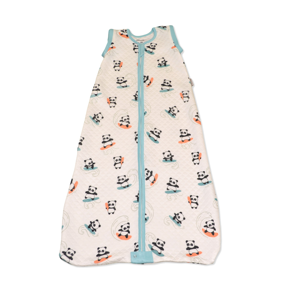 Bamboo Classic Sleeping Sack w/Detachable Sleeves 1 TOG(Surfs Up Panda Print)