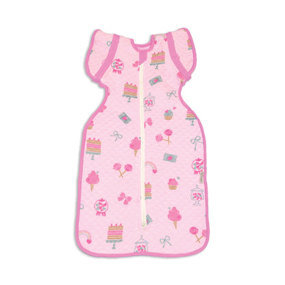 Bamboo Newborn Cocoon Sack 1 TOG (Sweet Shop Print)