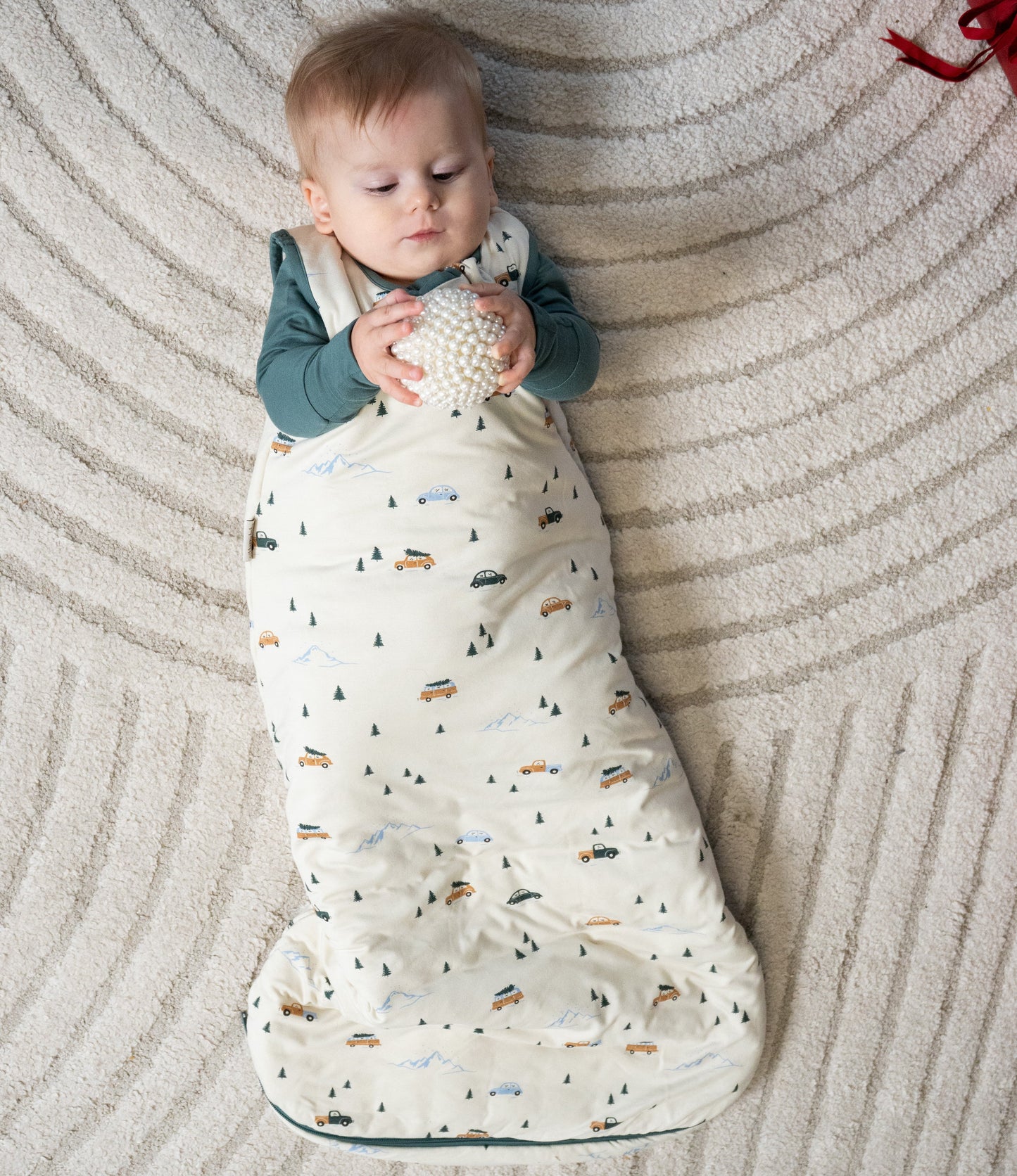 Bamboo Sleeping Sack 1.0 TOG (Winter Road Trip Print)