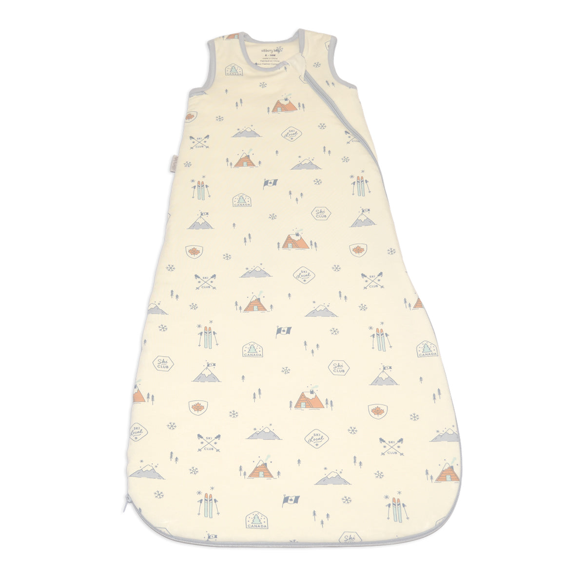 Bamboo Sleeping Sack 1.0 TOG (Ski Club Print)