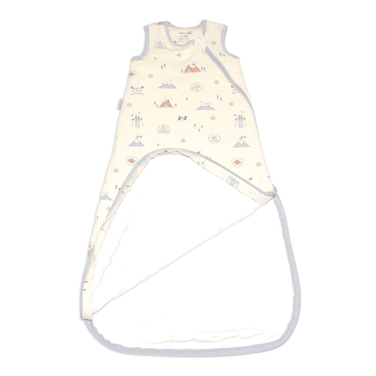 Bamboo Sleeping Sack 1.0 TOG (Ski Club Print)
