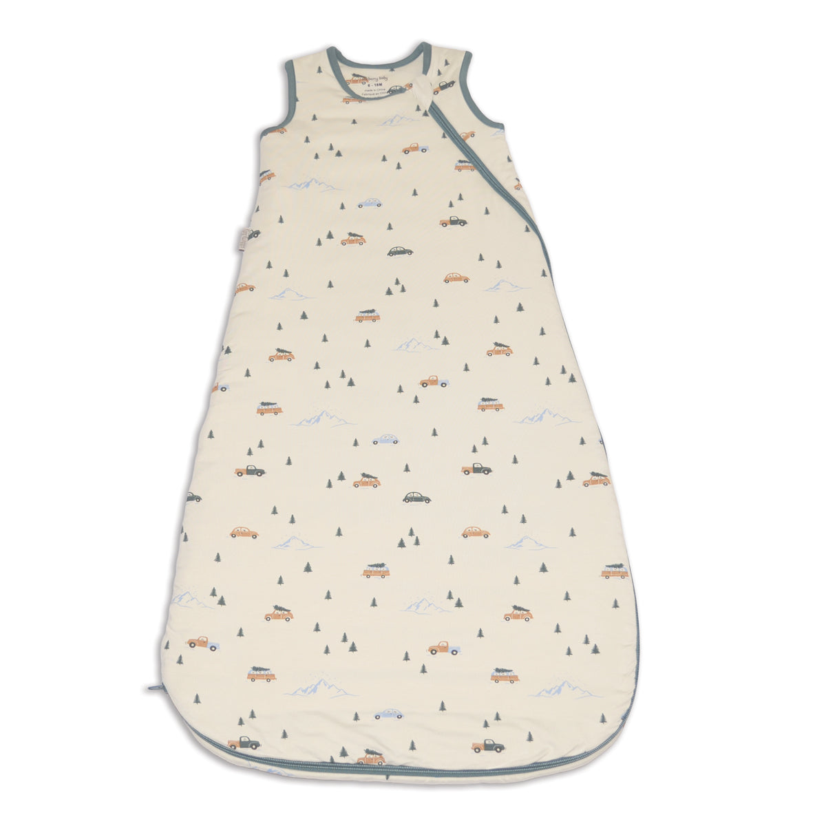 Bamboo Sleeping Sack 2.5 TOG (Winter Road Trip Print)