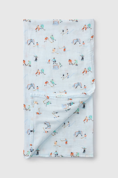 Muslin Swaddle - Ice Hockey