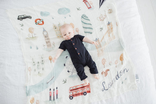 Muslin Swaddle - London