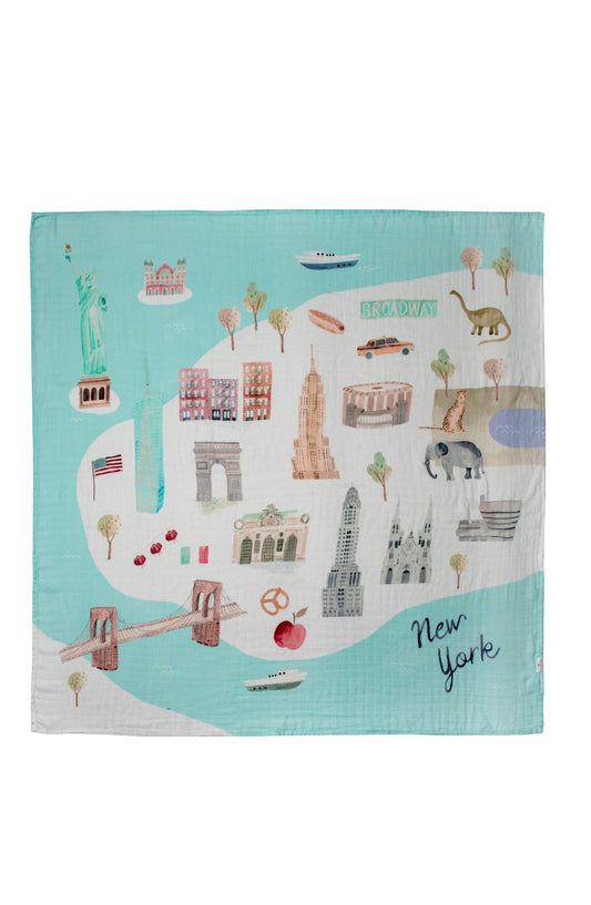 Muslin Swaddle - New York City