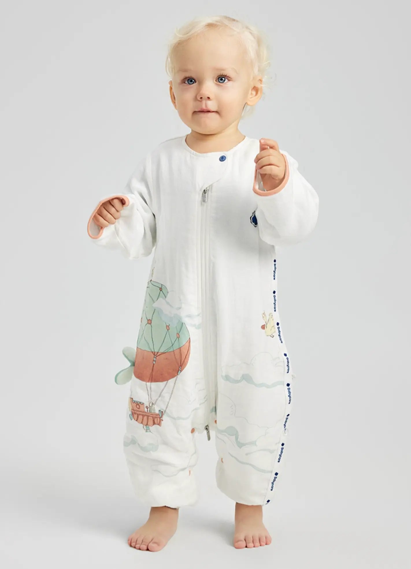 Temperature Regulating Bamboo Long-Sleeve Sleep Bag 1.0 TOG