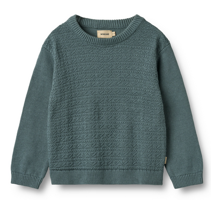Pull en tricot Borris | Temps orageux | Vêtements Wheat