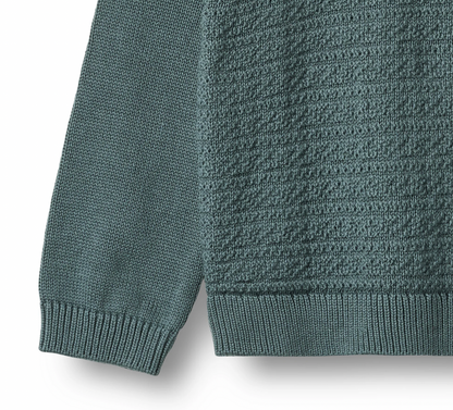 Pull en tricot Borris | Temps orageux | Vêtements Wheat