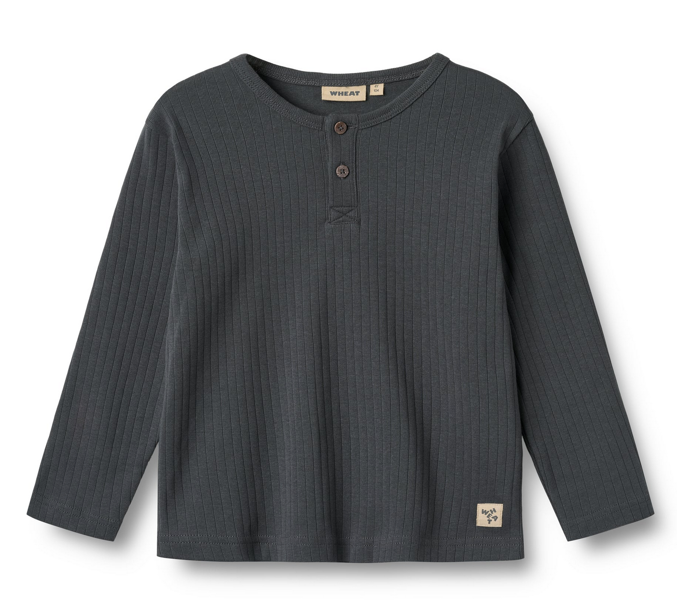 Chemise manches longues Morris | Mer Noire | Wheat Clothing
