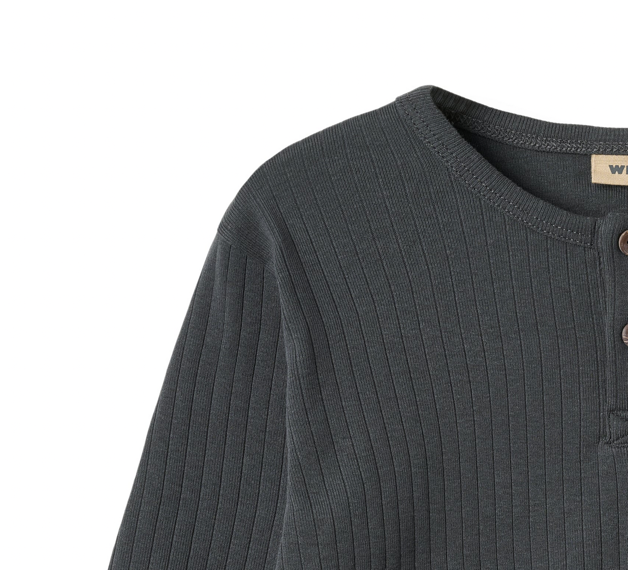 Chemise manches longues Morris | Mer Noire | Wheat Clothing