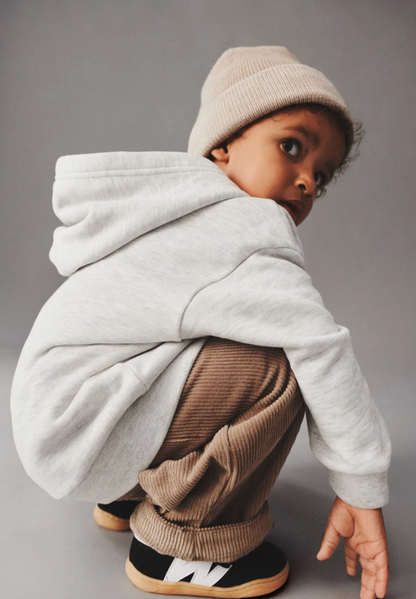 Sweatshirt Francis | Gris chiné clair | Wheat Clothing