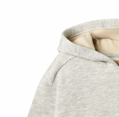 Sweatshirt Francis | Gris chiné clair | Wheat Clothing