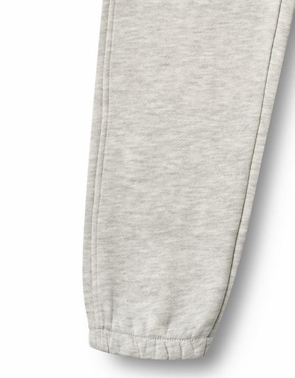 Sweatpants Cruz | Light Melange Grey | Wheat Clothing