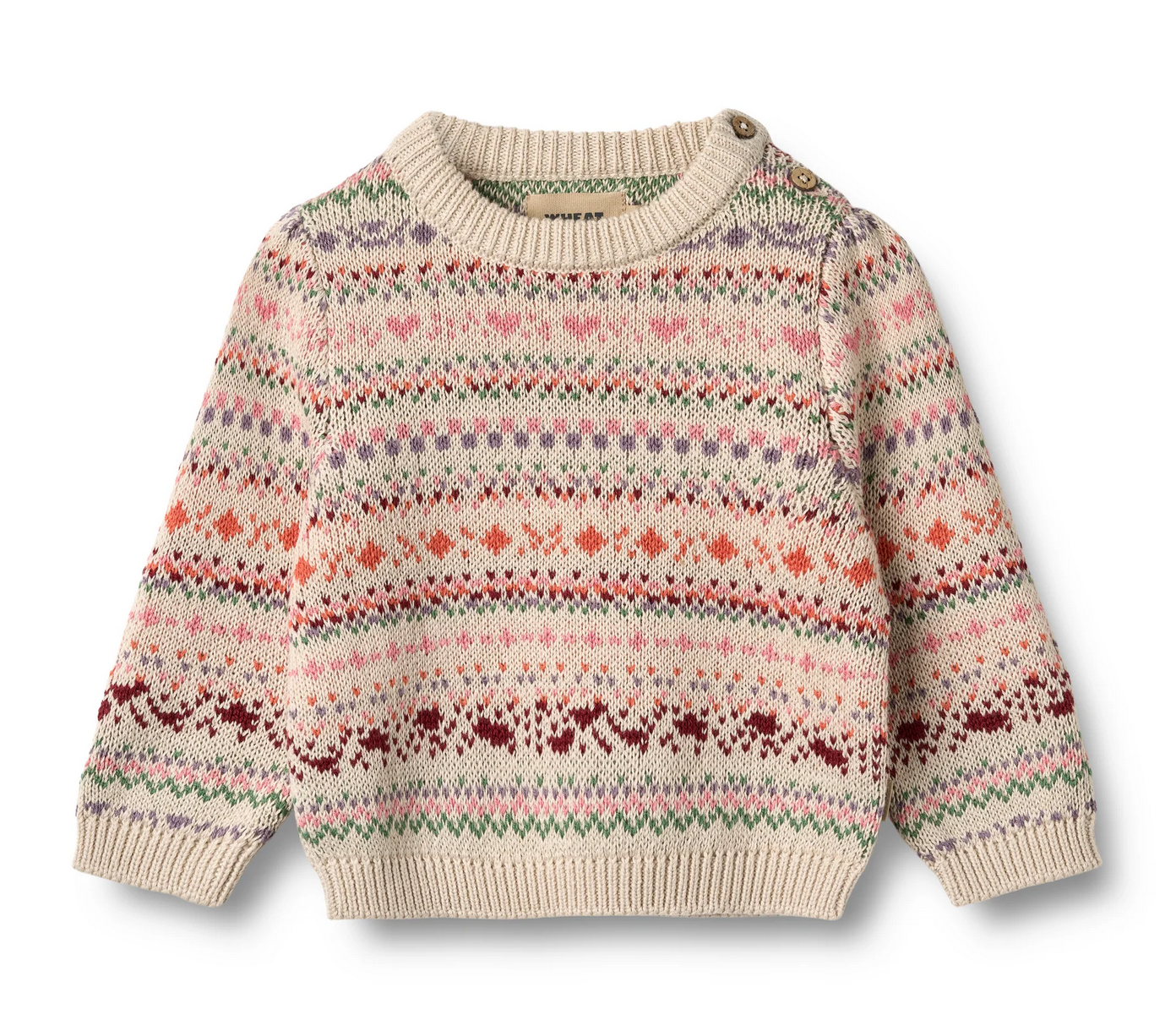Pull Jacquard | Olga | Wheat Kids