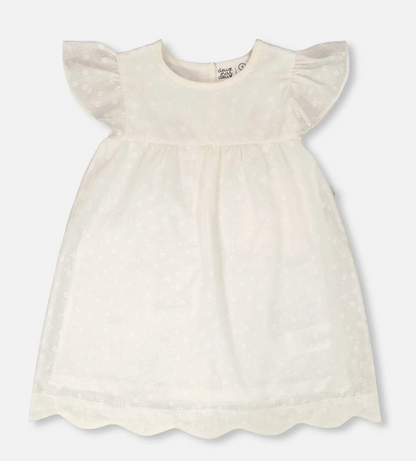Robe en popeline | Blanc | Deux par Deux