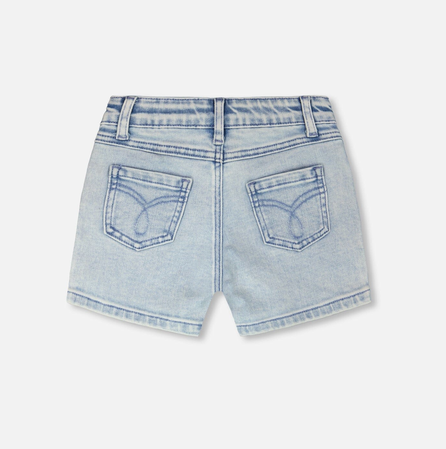 Short en jean | Jean bleu clair | Duex par Deux