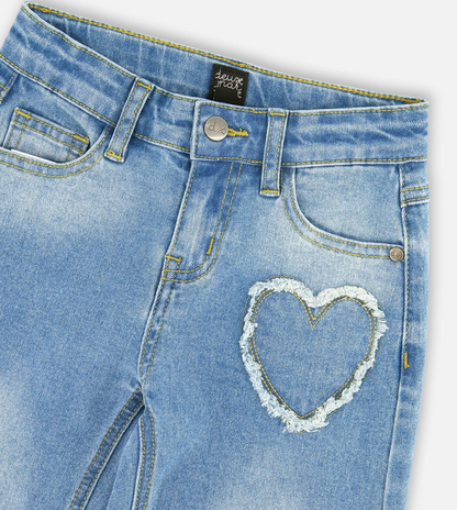 Jeans larges | Denim clair | Deux par Deux