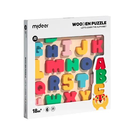Puzzle en bois - Lettres