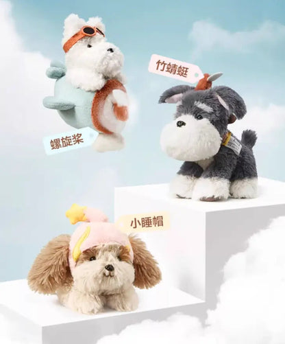 Pull-String Puppy Charm - Interactive Hanging Toy