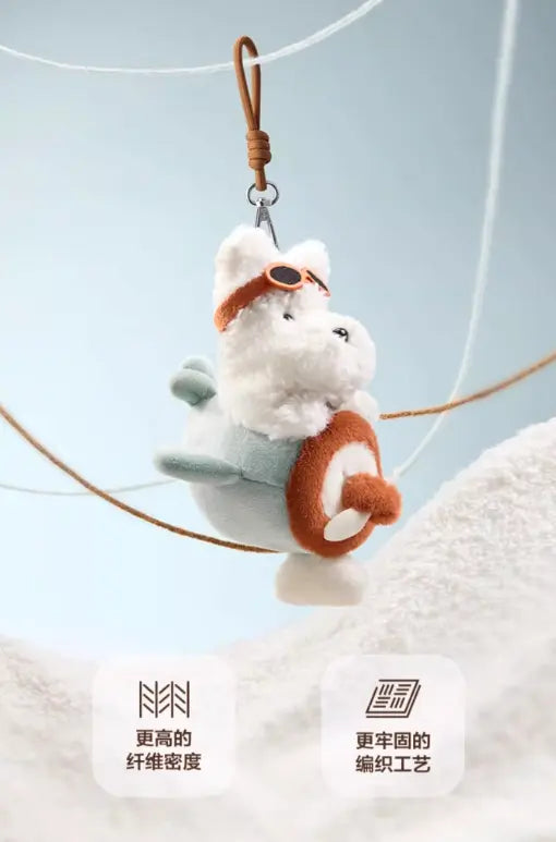 Pull-String Puppy Charm - Interactive Hanging Toy
