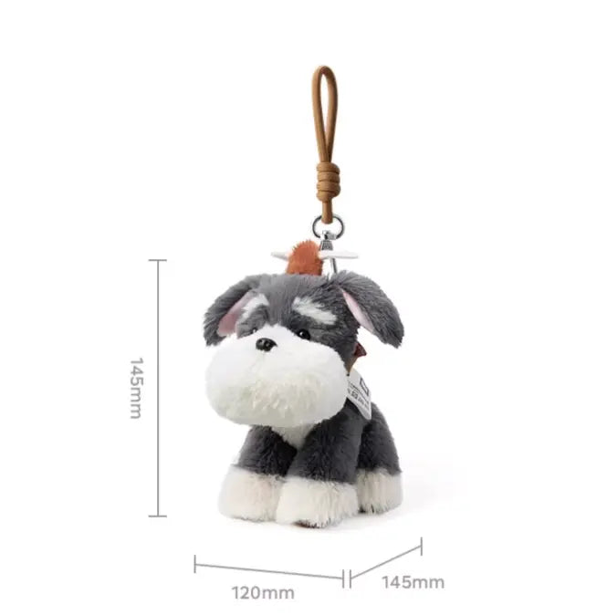 Pull-String Puppy Charm - Interactive Hanging Toy