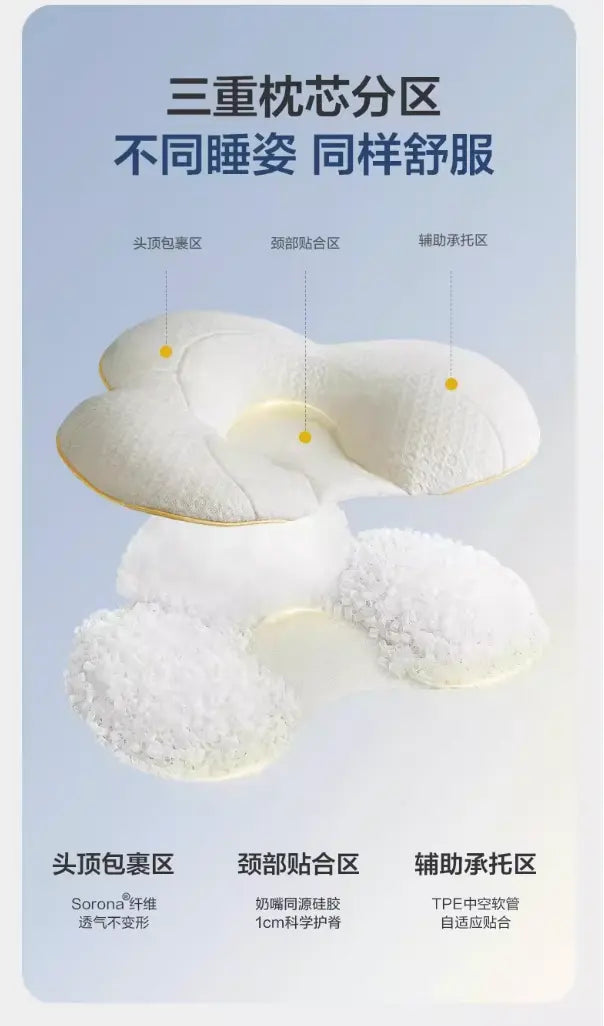Babycare Newborn Blossom Head Support Pillow