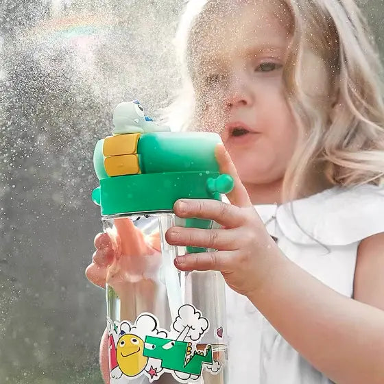 Water Elf Spraying Straw Bottle 270ml