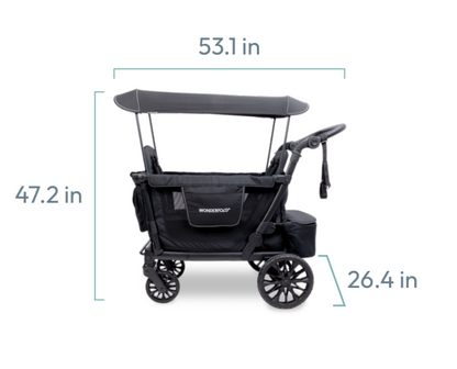 Poussette-wagon double Wonderfold L2 (2026)