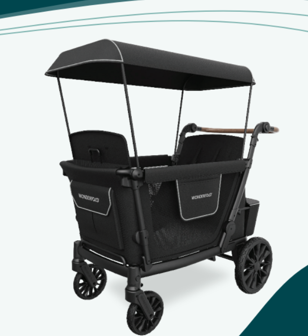 Poussette-wagon double Wonderfold L2 (2026)