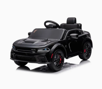 Voiture électrique 12 V Dodge Charger SRT Hellcat 2026 pour enfants avec télécommande
