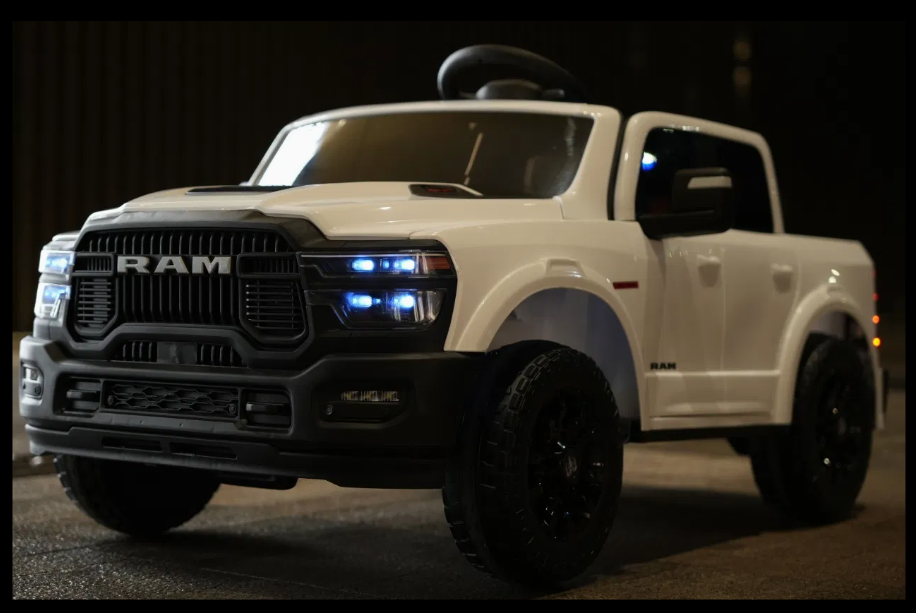 Voiture électrique 2 places pour enfants Dodge Ram 24 V 2026 avec télécommande