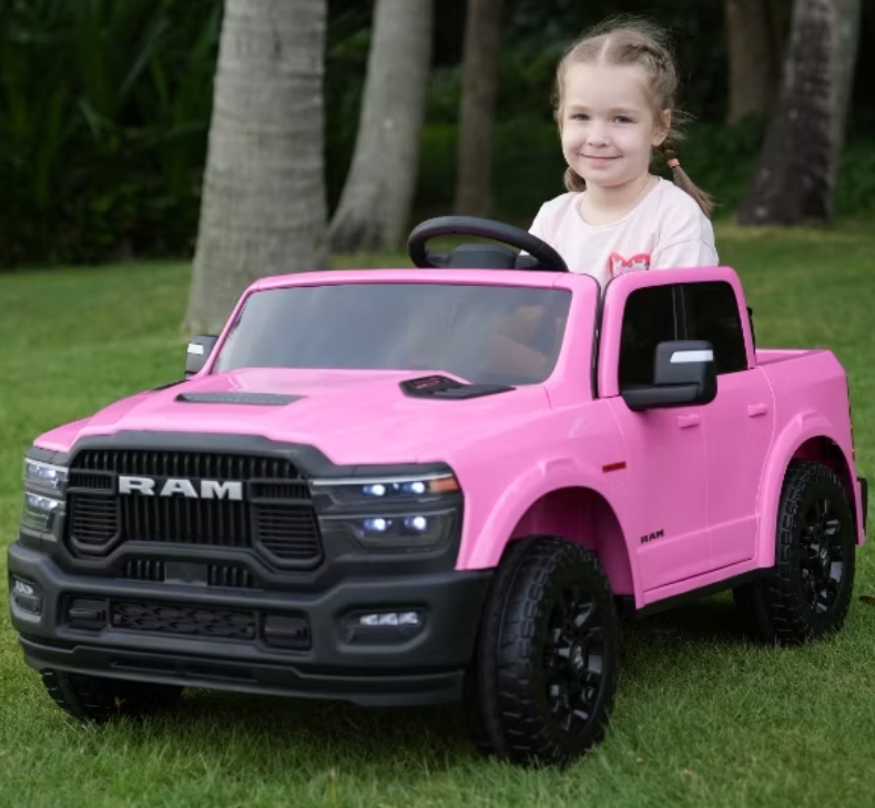 Voiture électrique 2 places pour enfants Dodge Ram 24 V 2026 avec télécommande