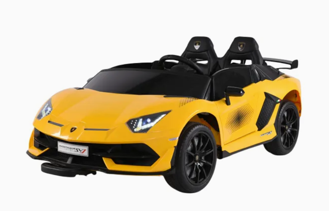 Lamborghini Aventador SVJ 24V XL 2 places pour enfants avec télécommande 2026