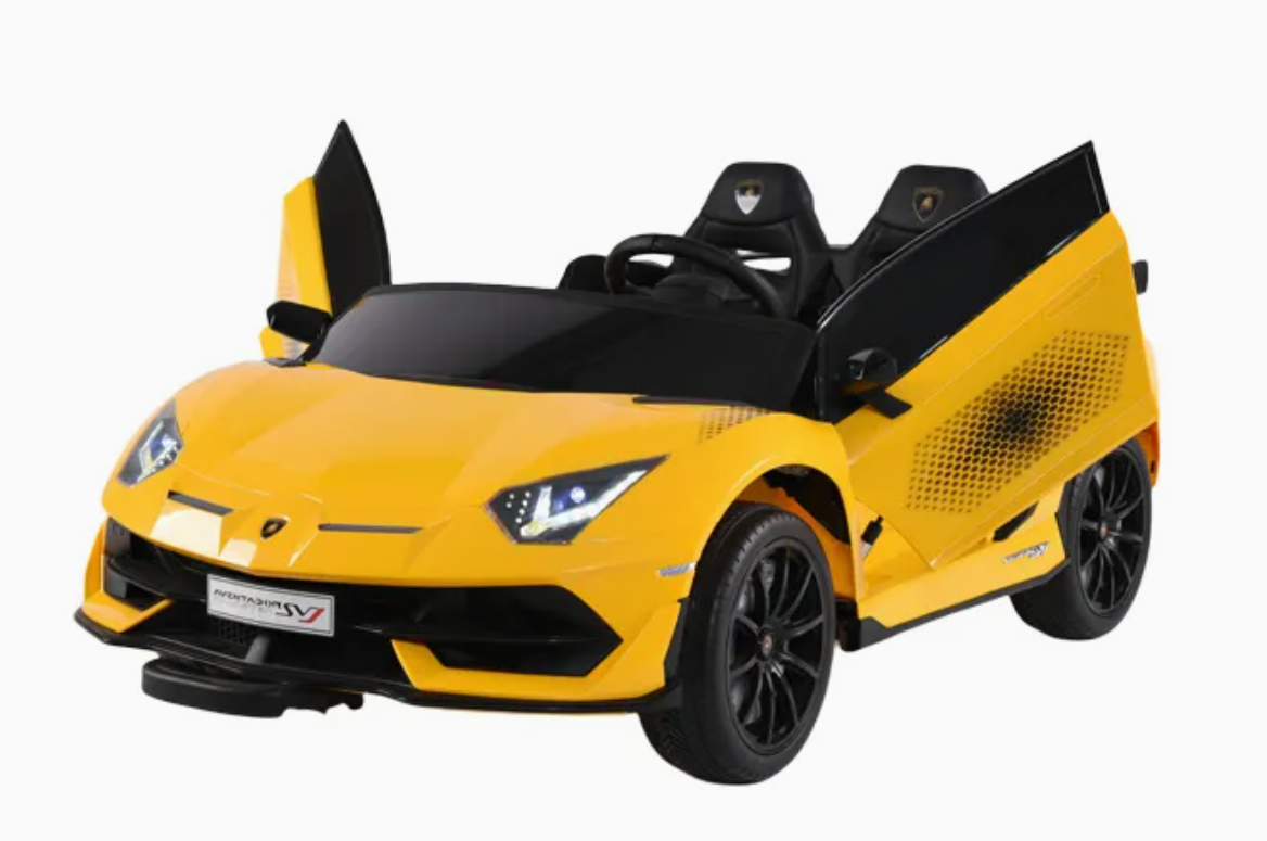 Lamborghini Aventador SVJ 24V XL 2 places pour enfants avec télécommande 2026