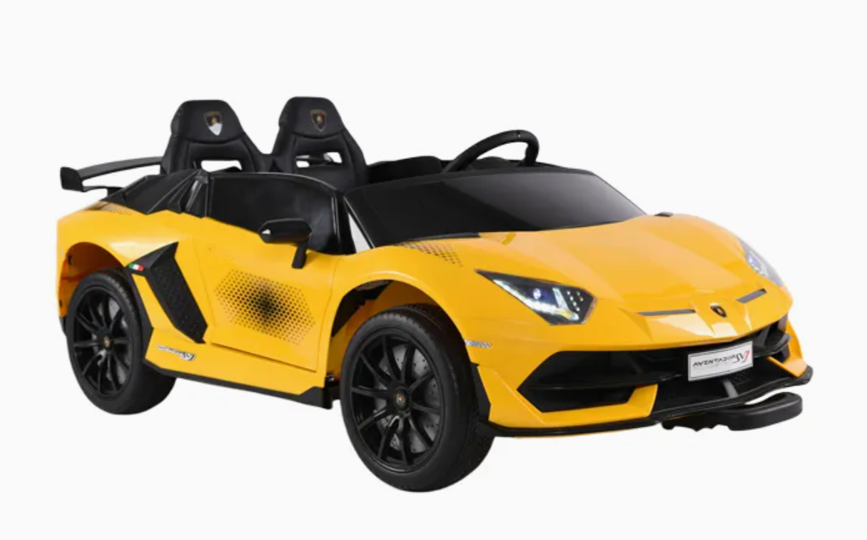 Lamborghini Aventador SVJ 24V XL 2 places pour enfants avec télécommande 2026