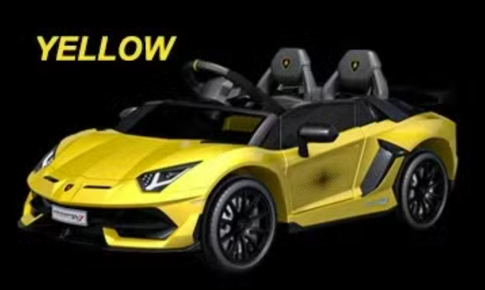 Lamborghini Aventador SVJ 24V XL 2 places pour enfants avec télécommande 2026