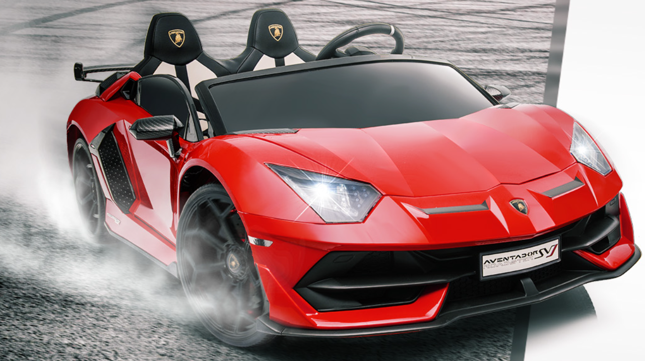 Lamborghini Aventador SVJ 24V XL 2 places pour enfants avec télécommande 2026