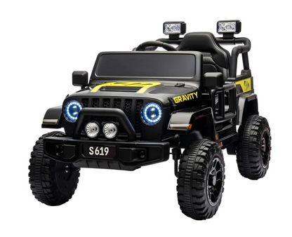 2026 12V Jeep Style Kids Ride On Car with Remote Control