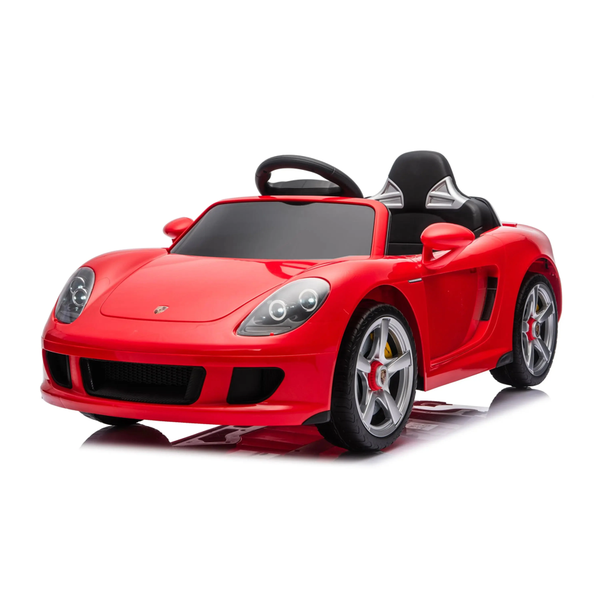 Voiture électrique Porsche Carrera GT 12V pour enfants 2026 DELUXE avec télécommande