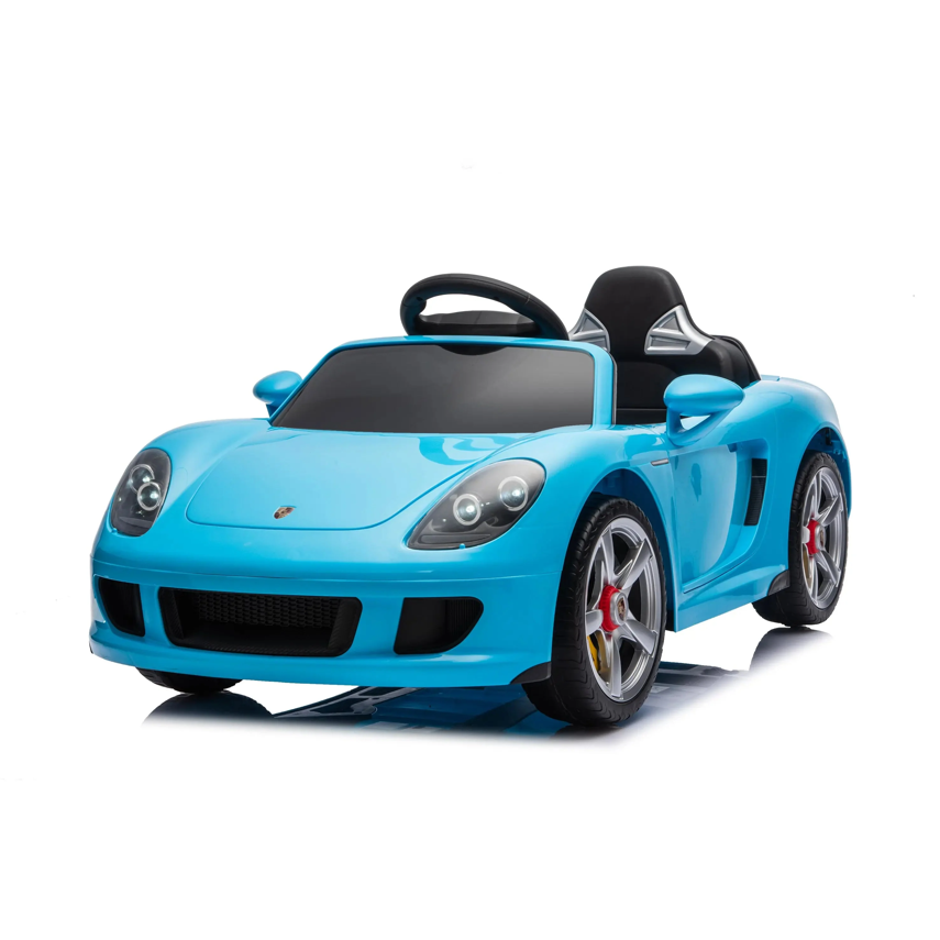 Voiture électrique Porsche Carrera GT 12V pour enfants 2026 DELUXE avec télécommande