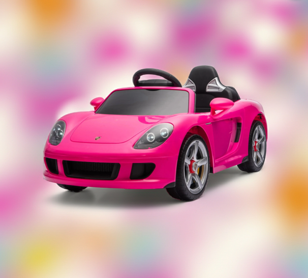 Voiture électrique Porsche Carrera GT 12V pour enfants 2026 DELUXE avec télécommande