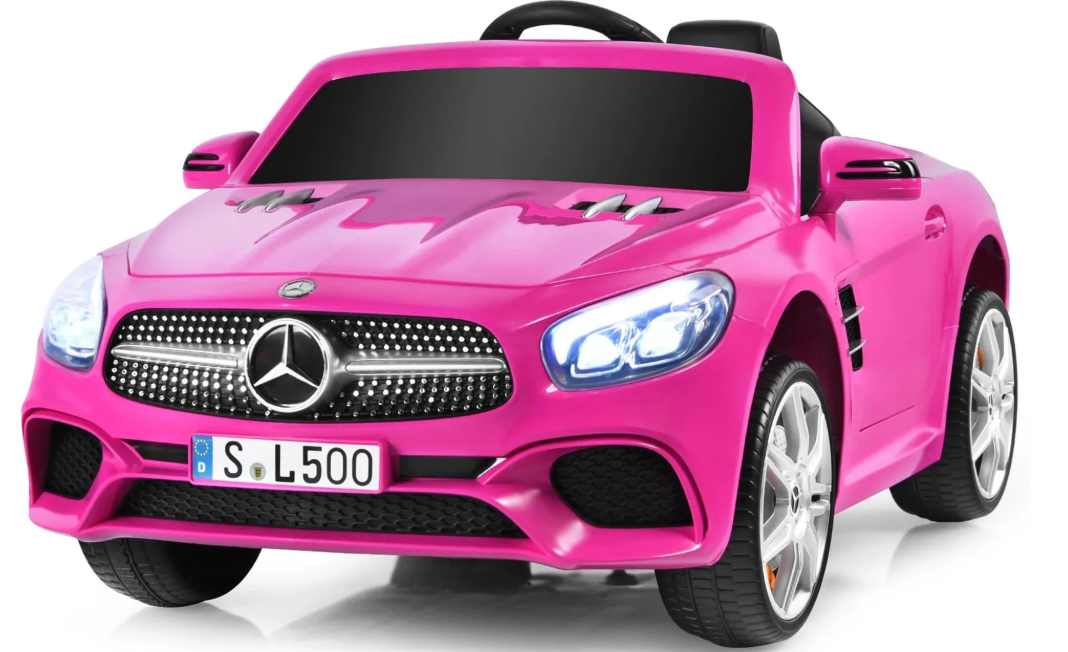 Voiture électrique 12V Mercedes Benz SL500 pour enfants avec télécommande 2026
