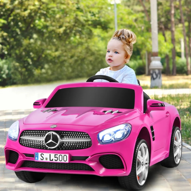 Voiture électrique 12V Mercedes Benz SL500 pour enfants avec télécommande 2026