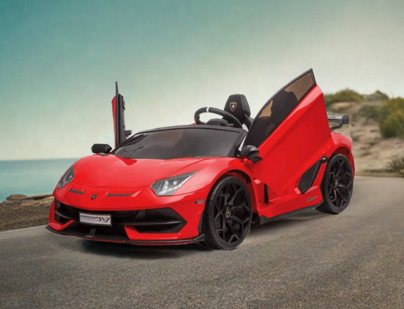 Lamborghini Aventador SVJ 24V XL 2 places pour enfants avec télécommande 2026
