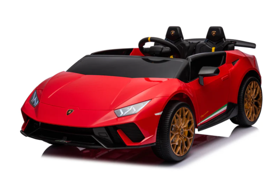 Voiture électrique pour enfants de luxe 2 places Lamborghini Huracan 24V 2026 avec télécommande