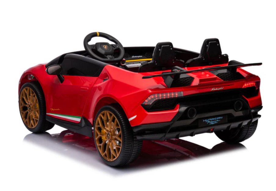 Voiture électrique pour enfants de luxe 2 places Lamborghini Huracan 24V 2026 avec télécommande